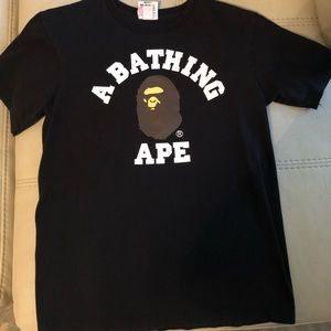 A Bathing Ape BAPE shirt men’s size small.